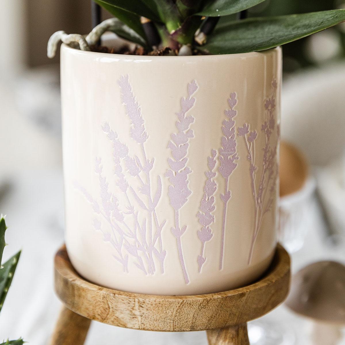 Kolibri Home | Floral bloempot - Lavendel - 9cm