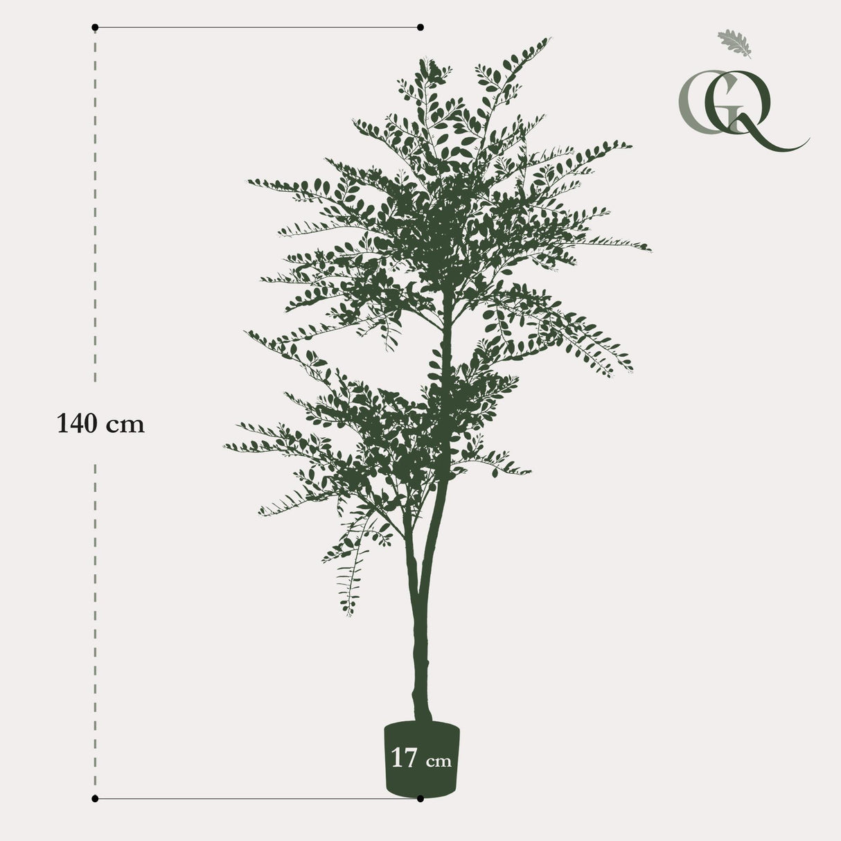 kunstplant - Sophora tree - Honingboom - 140cm