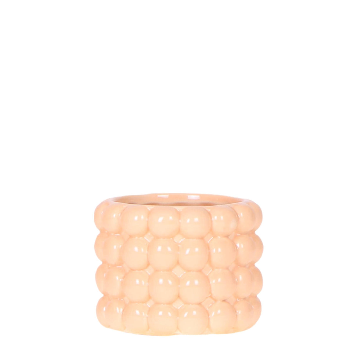 Kolibri Home | Pot décoratif Poppy - Pêche - Ø6cm