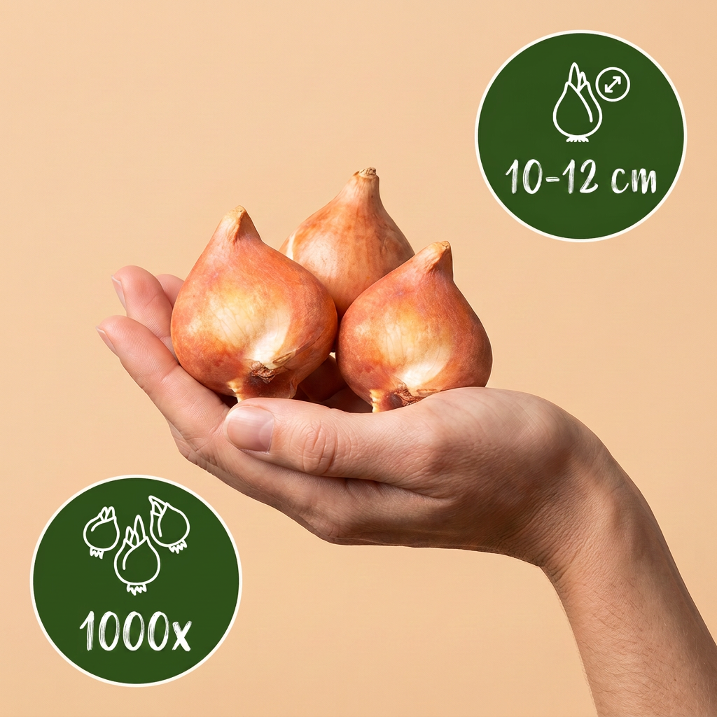 1000x Bulb Garden Blue - Blauwe bollentuinmix - Diversen - Zomerbloeier - Bolmaat 10/12