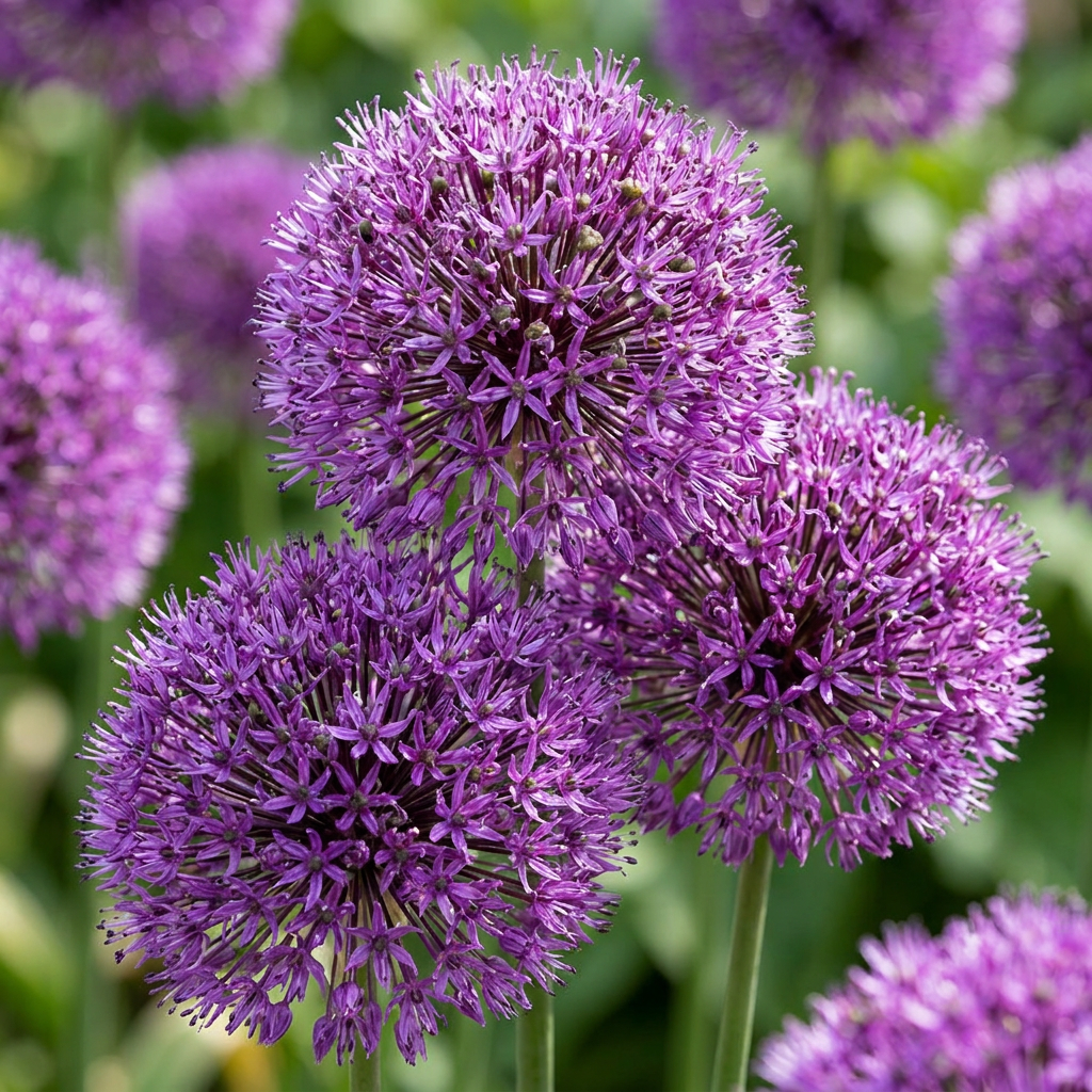 30x Allium Purple Sensation - Sierui - Paars - Zomerbloeier - Bolmaat 10/12