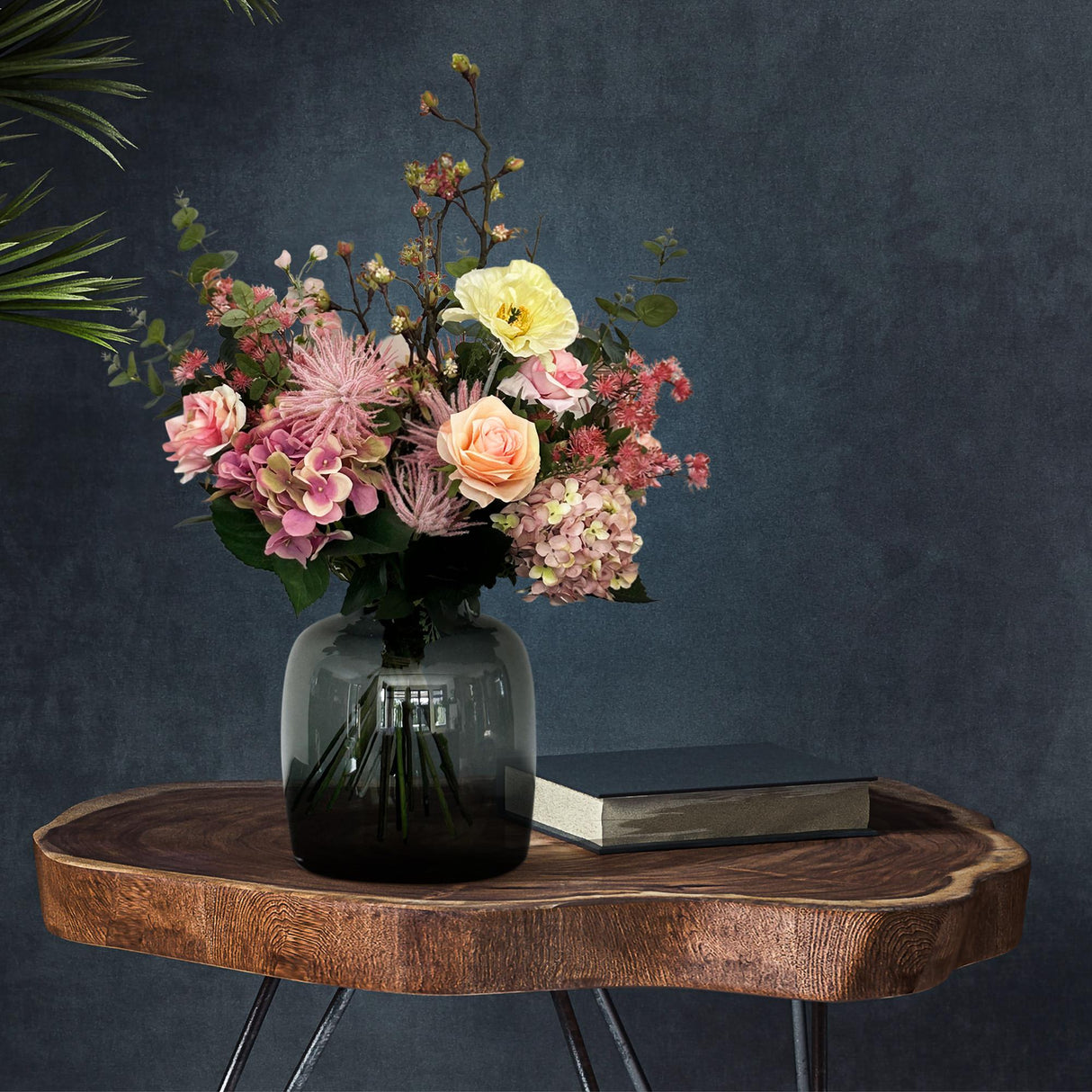 Kunstbloemen - Boeket M - Mystic Summer - 65 cm