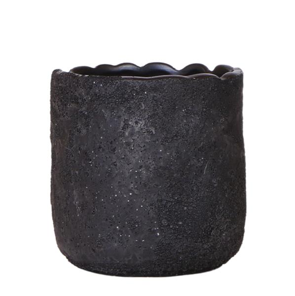 Moon sierpot - Zwart - Ø9cm