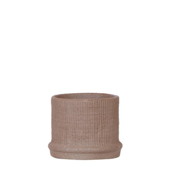 Bali sierpot - Bruin - Ø6cm