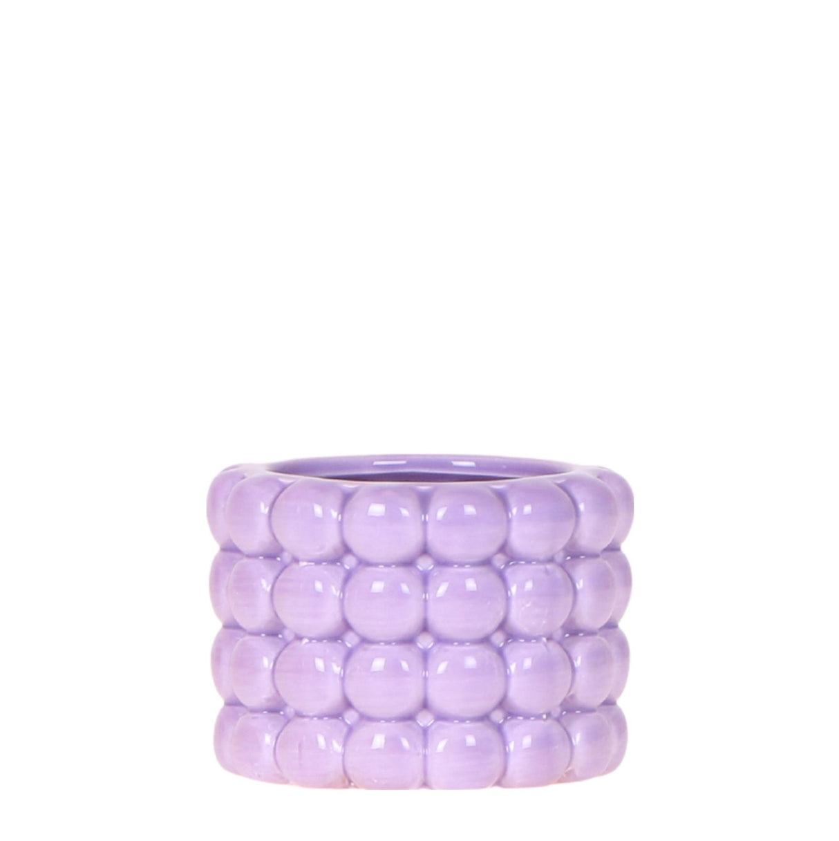 Kolibri Home | Pot décoratif Poppy - Violet - Ø6cm