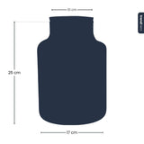 Frosty Kerstmis terrarium - Planten terrarium  DIY kit Christmas -  -  Ø 17 cm ↑ 25 cm