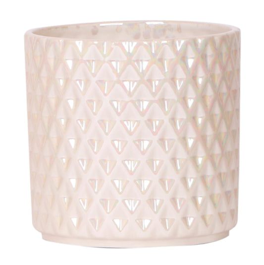 Kolibri Home | Diamond pearl sierpot - Travertine - Ø12cm