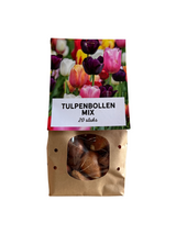 Lot de 15 sachets de bulbes de tulipes mélangés