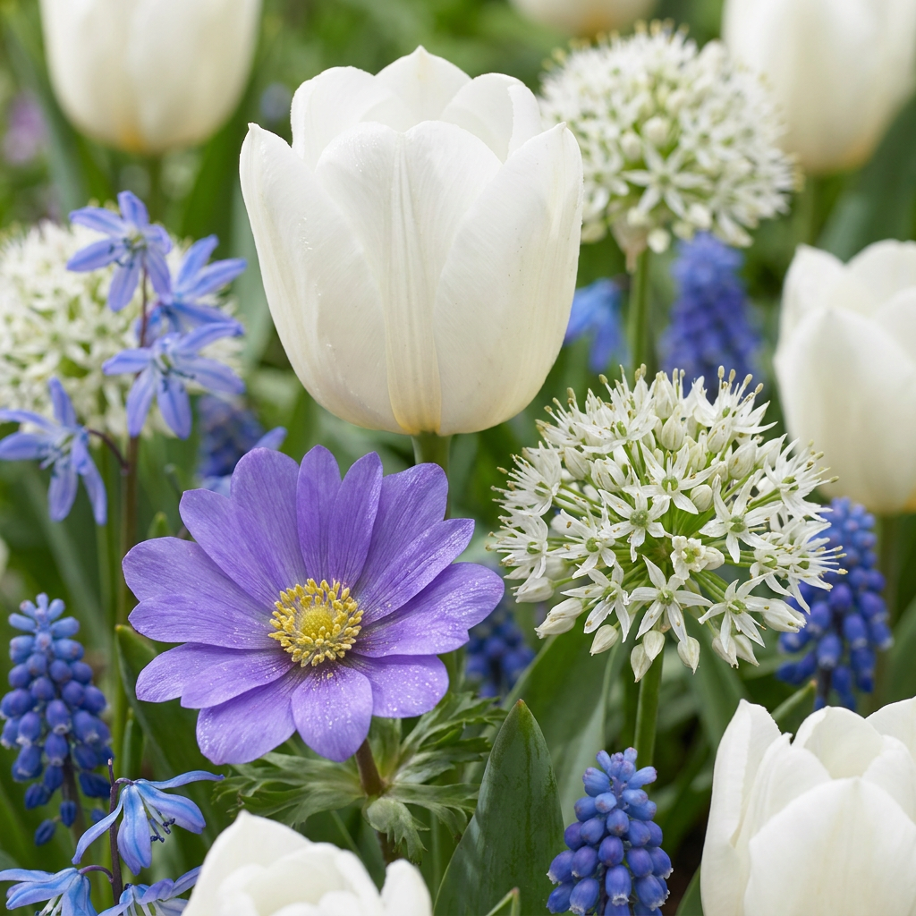 250x Bulb Garden Blue - Blauwe bollentuinmix - Diversen - Zomerbloeier - Bolmaat 10/12