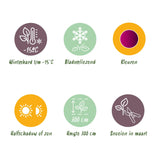 Green boutiQ - Terrasplant - Japanse Esdoorn - Acer palmatum Bloodgood - Rood - 2 Planten - Bladverliezend - Pot 19cm Hoogte 70cm