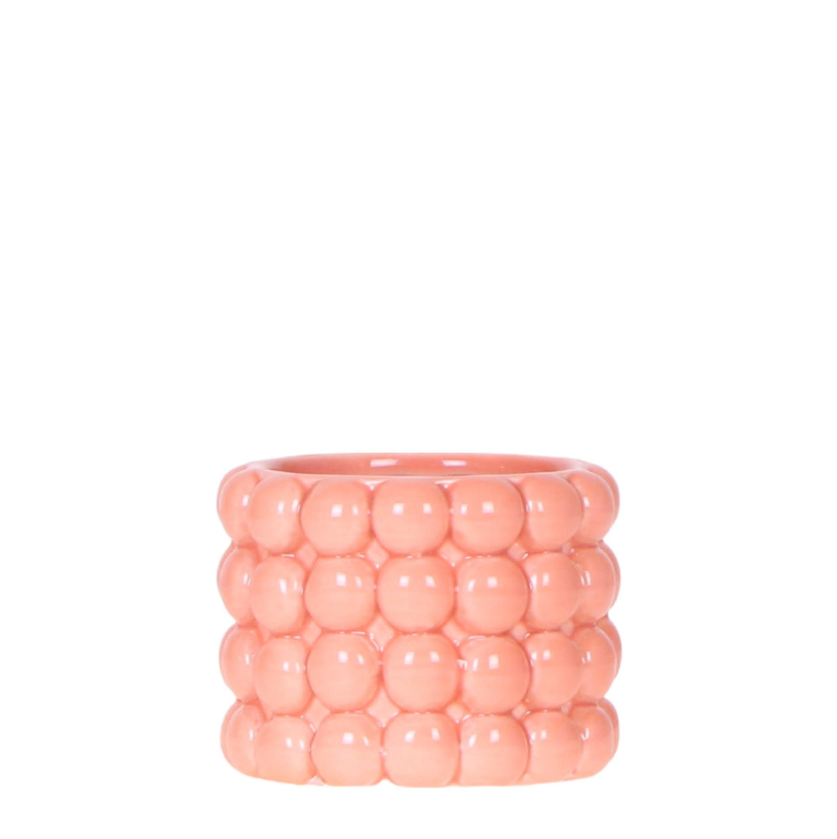 Kolibri Home | Pot décoratif Poppy - Orange - Ø6cm