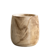 Pot - Bois brun clair - Pot Pia - M - H25 L23