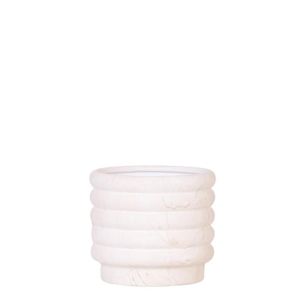 Kolibri Home | Marmor-Topf - Hell - Ø12cm