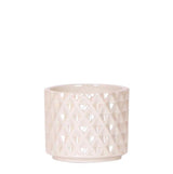 Kolibri Home | Diamond Pearl Schmucktopf - Travertin - Ø6cm